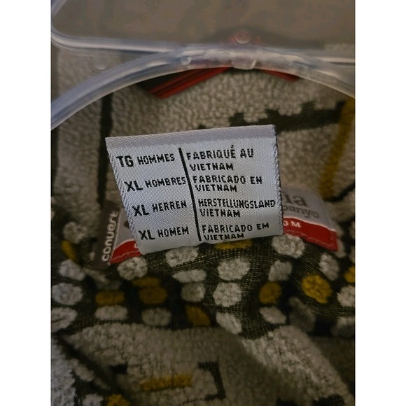 Columbia Mens XL  Convert Ski Jacket Olive/Khaki With Inner Fleece - Picture 6 of 14